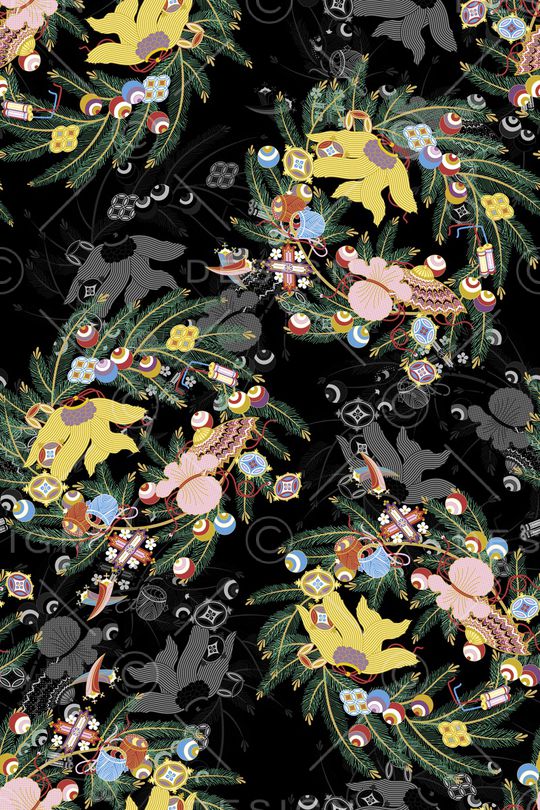 条纹印花华亿平台图片