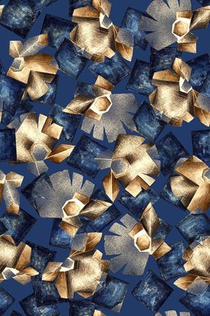 抽象印花华亿平台图片