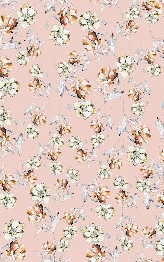 小碎花印花华亿平台图片