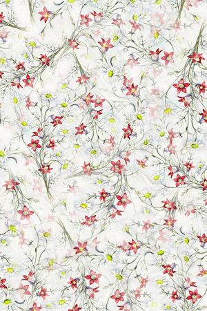 小碎花印花华亿平台图片