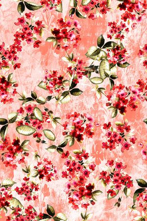 小碎花印花华亿平台图片