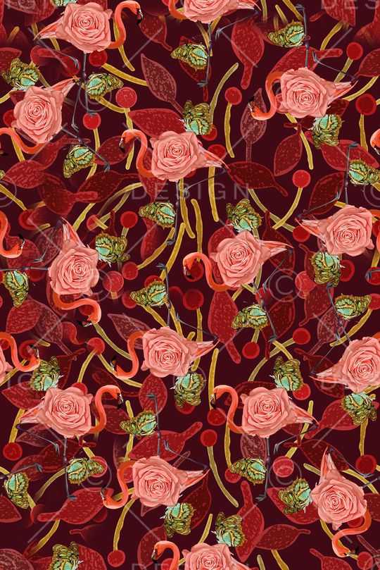 小碎花印花华亿平台图片