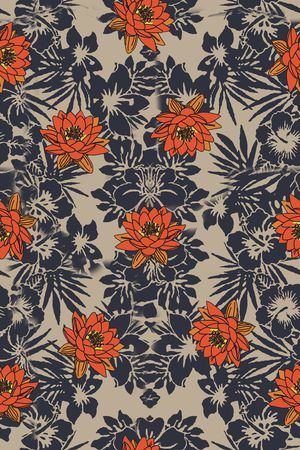 小碎花印花华亿平台图片