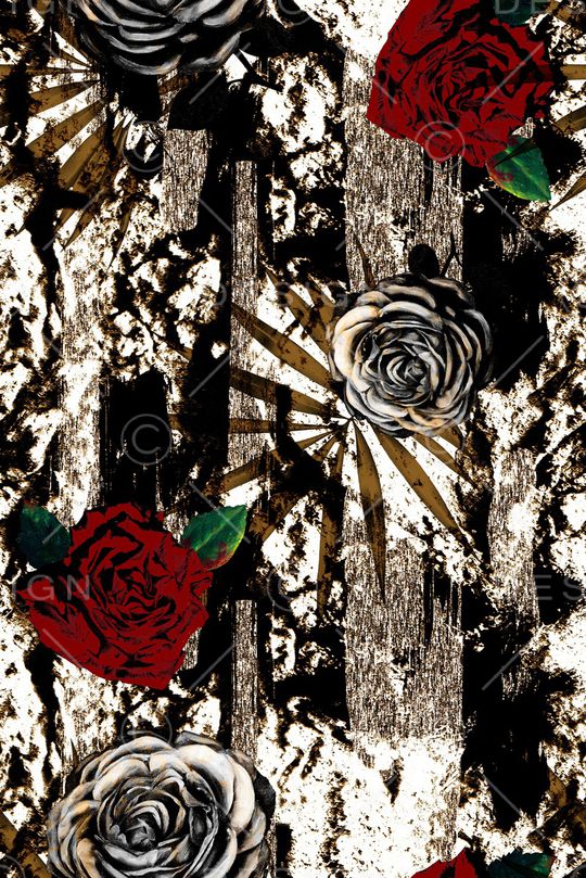 抽象印花华亿平台图片