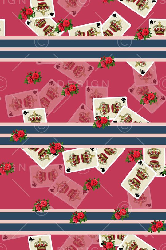 条纹印花华亿平台图片