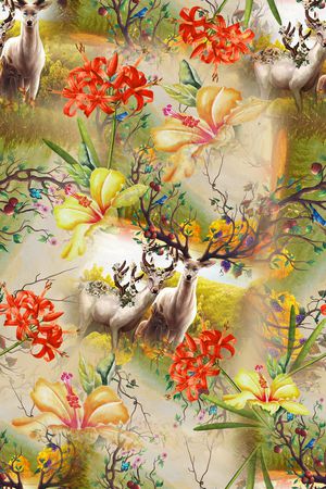 数码华亿平台印花华亿平台图片