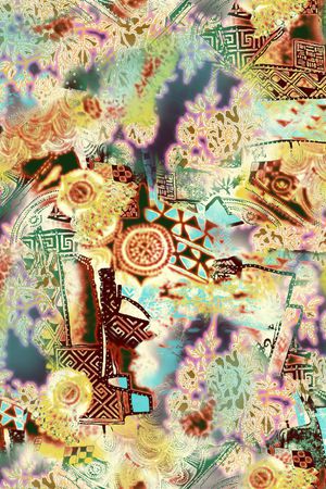 定位花印花华亿平台图片