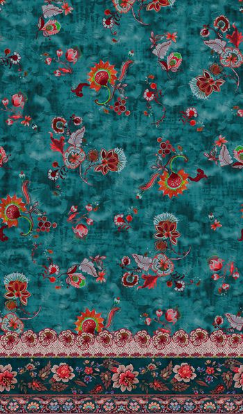 民族风印花华亿平台图片