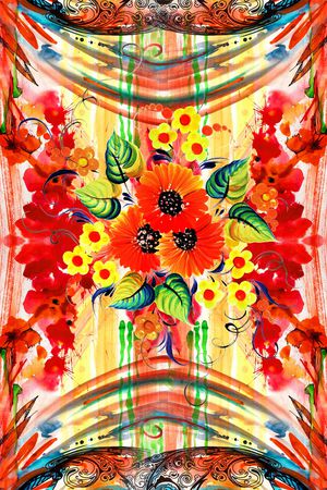 民族风印花华亿平台图片