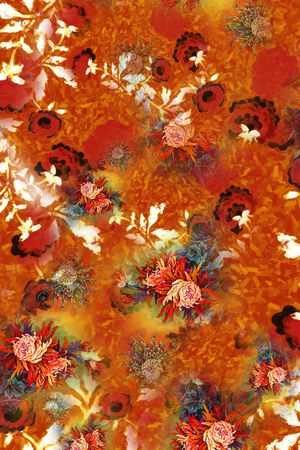 中国风印花华亿平台图片