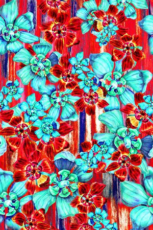 中国风印花华亿平台图片