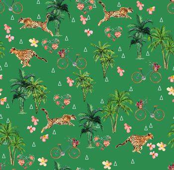 1088471-180627椰子树回路中绿