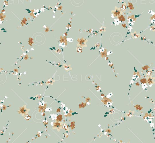 小碎花印花华亿平台图片