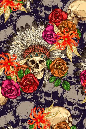 骷髅印花华亿平台图片