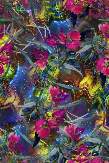 数码华亿平台印花华亿平台图片