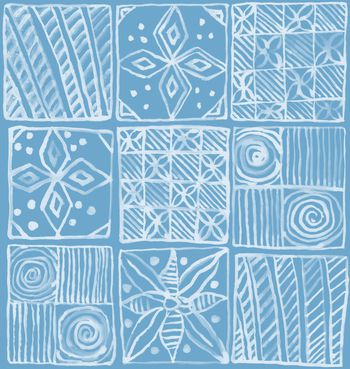 格子印花华亿平台图片