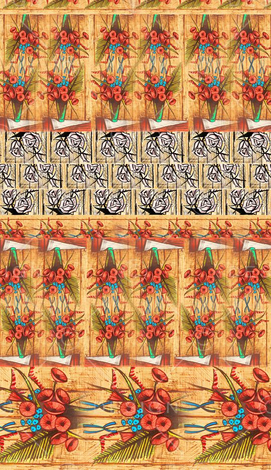 定位花印花华亿平台图片