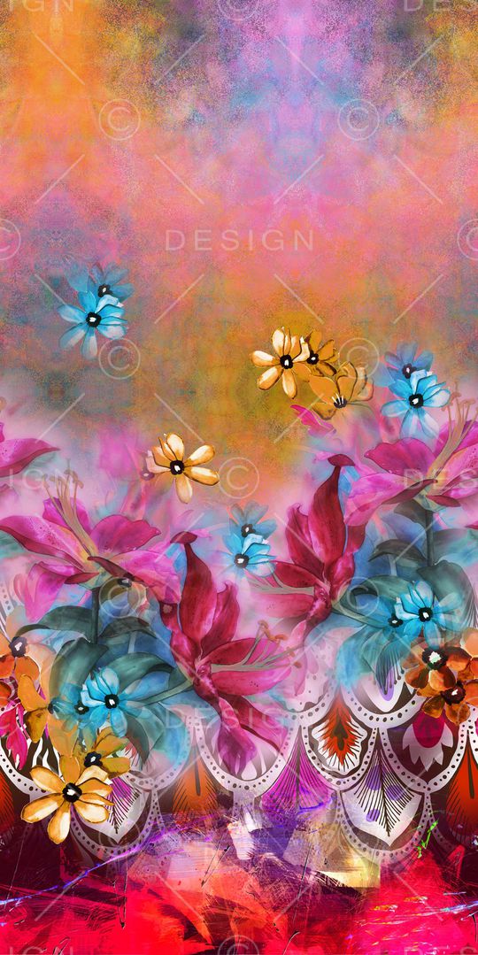 民族风印花华亿平台图片