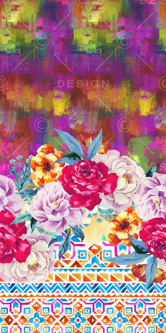 民族风印花华亿平台图片