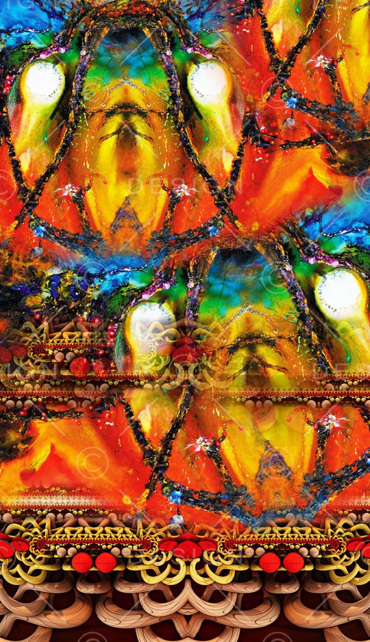 定位花印花华亿平台图片