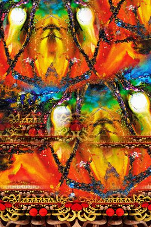 定位花印花华亿平台图片