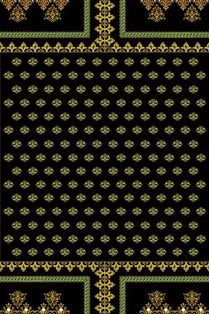 民族风印花华亿平台图片