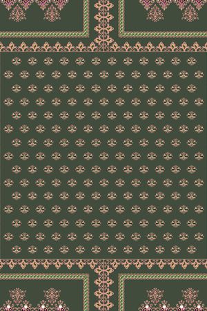 民族风印花华亿平台图片