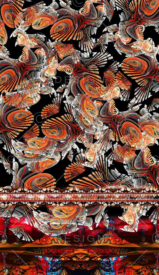 定位花印花华亿平台图片