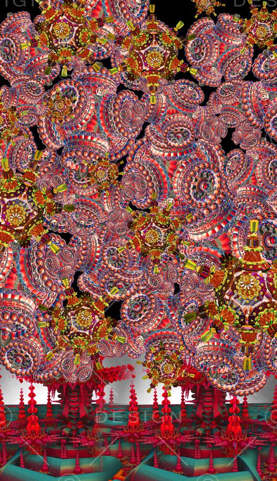 定位花印花华亿平台图片