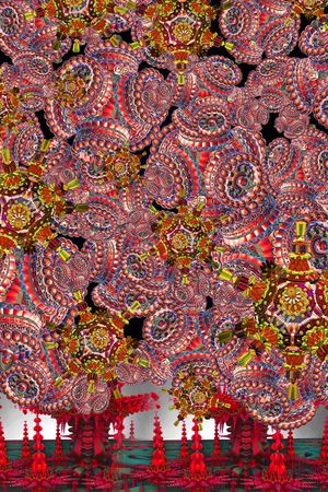 定位花印花华亿平台图片