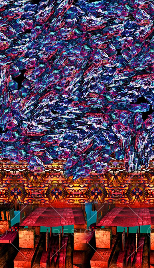 定位花印花华亿平台图片