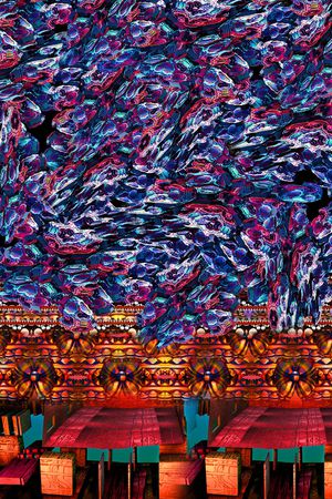 定位花印花华亿平台图片