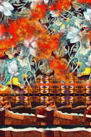 定位花印花华亿平台图片