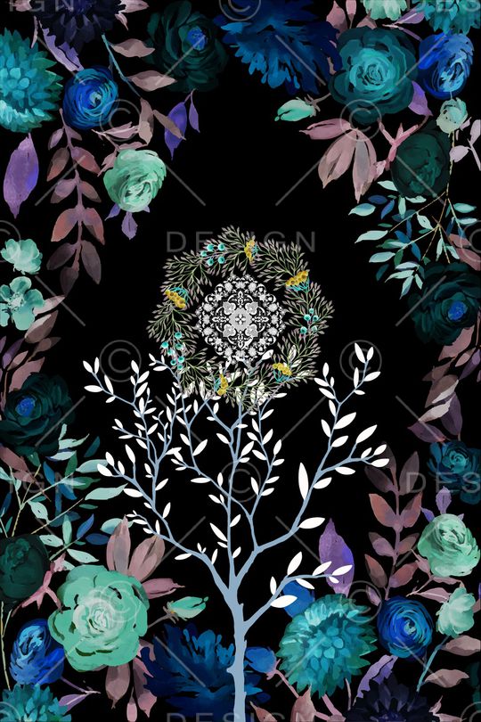 民族风印花华亿平台图片