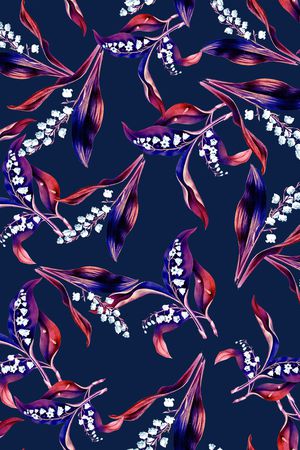 小碎花印花华亿平台图片