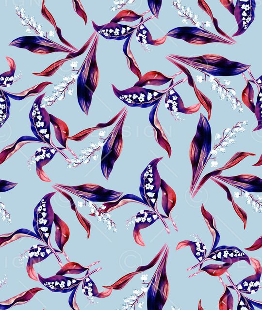 小碎花印花华亿平台图片