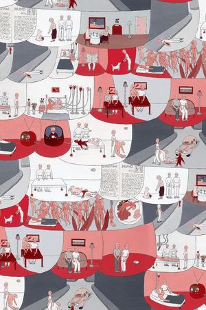 抽象印花华亿平台图片