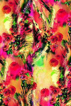 定位花印花华亿平台图片