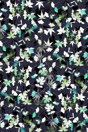 小碎花印花华亿平台图片