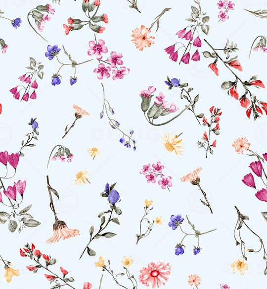 小碎花印花华亿平台图片