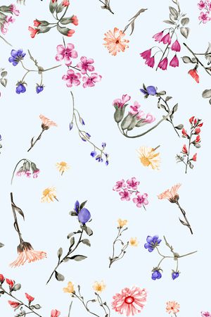 小碎花印花华亿平台图片