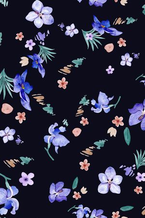 小碎花印花华亿平台图片