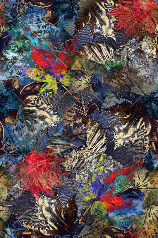 抽象印花华亿平台图片