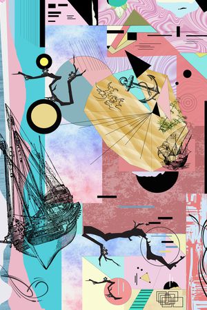 休闲印花华亿平台图片