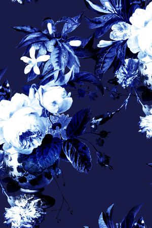 玫瑰花印花华亿平台图片