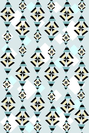 几何印花华亿平台图片