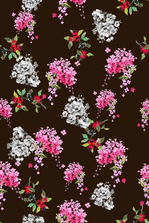 小碎花印花华亿平台图片