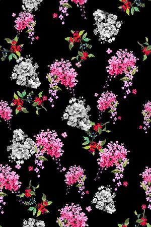 小碎花印花华亿平台图片