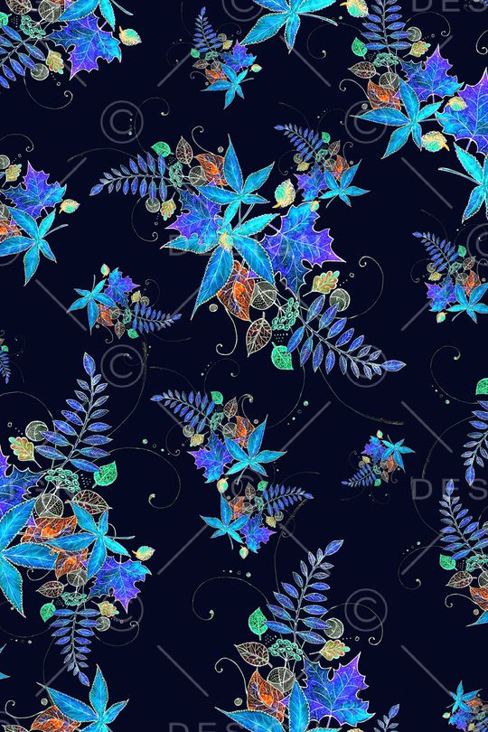 小碎花印花华亿平台图片