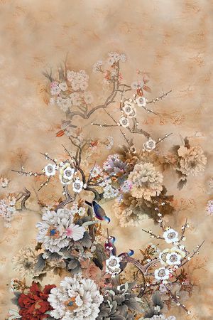 鸟印花华亿平台图片